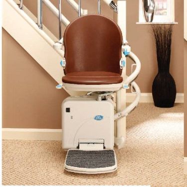 Click Here To Enlarge This Photo Of Curved Stair Lift