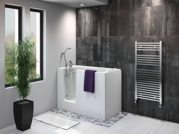 The Priya Walk In Deep Soaker Bath