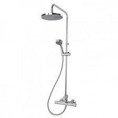 Click Here To Enlarge This Photo Of Dene Thermo Bar Mixer with Divertor
