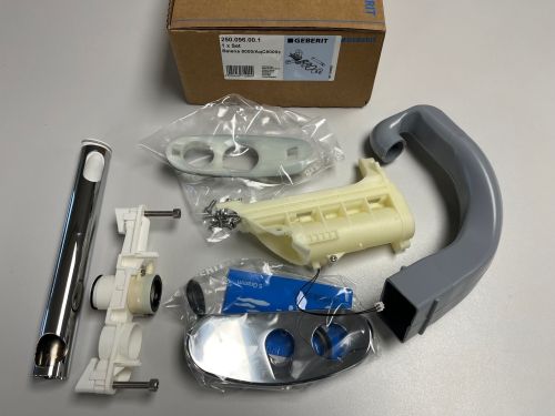 Click Here To Enlarge This Photo Of Geberit 8000 &plus; Conversion Kit for Chrome cover