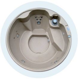 Hydraspa Round Orbis Hot Tub