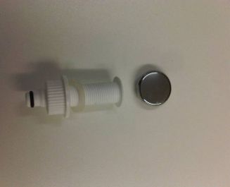 ABS Air Jet Chrome x 2